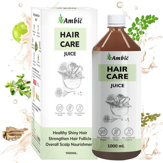 Hair Care Juice for Hair Growth & Hair Fall Control | Ayurvedic Biotin & Natural DHT Blocker