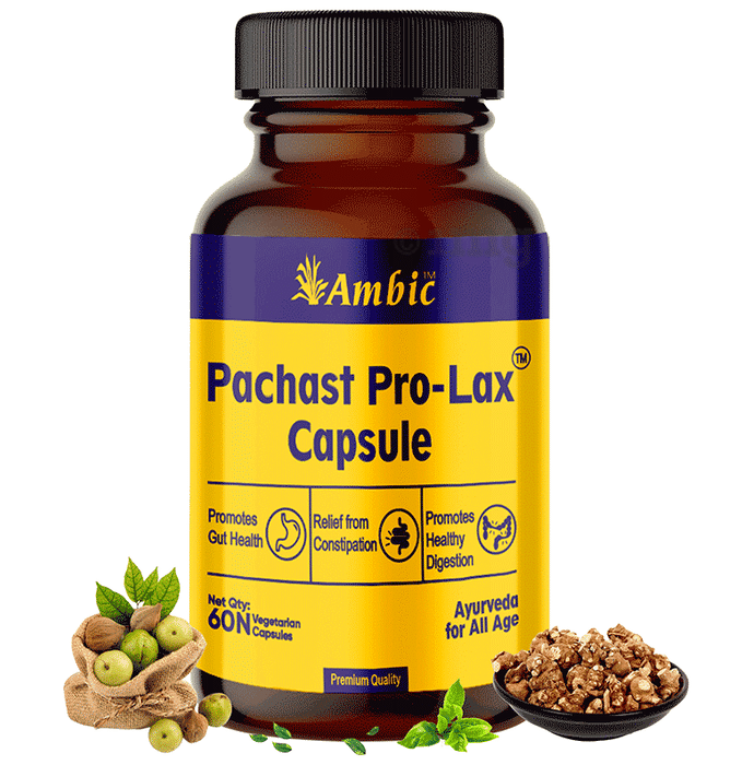 PACHAST PRO-LAX Capsule For Improving Digestion System(Pack of 1)