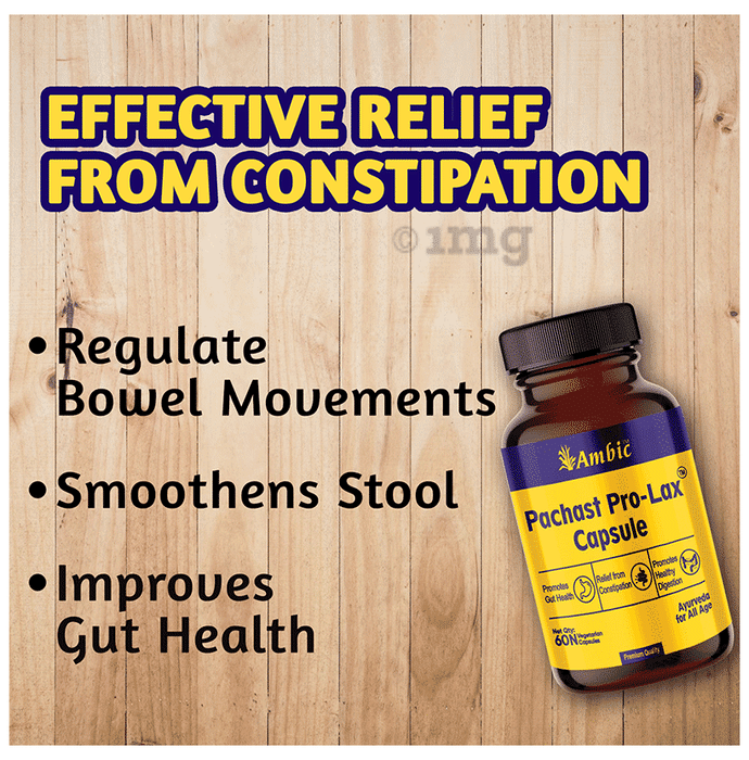 PACHAST PRO-LAX Capsule For Improving Digestion System(Pack of 1)