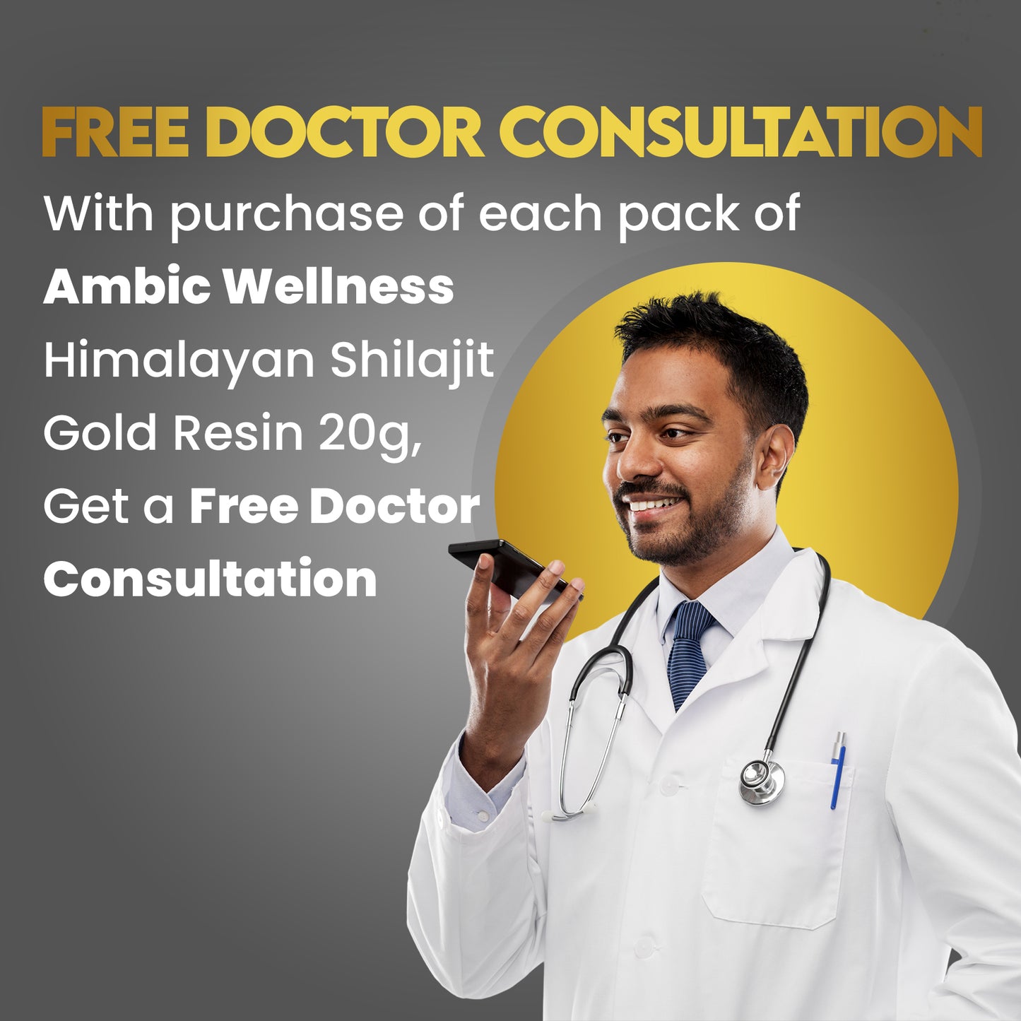 Ambic Wellness Himalayan Shilajit Gold Resin I Shilajit Original with 77%+ Fulvic Acid I Boosts Performance I Contains 24 Carat Gold