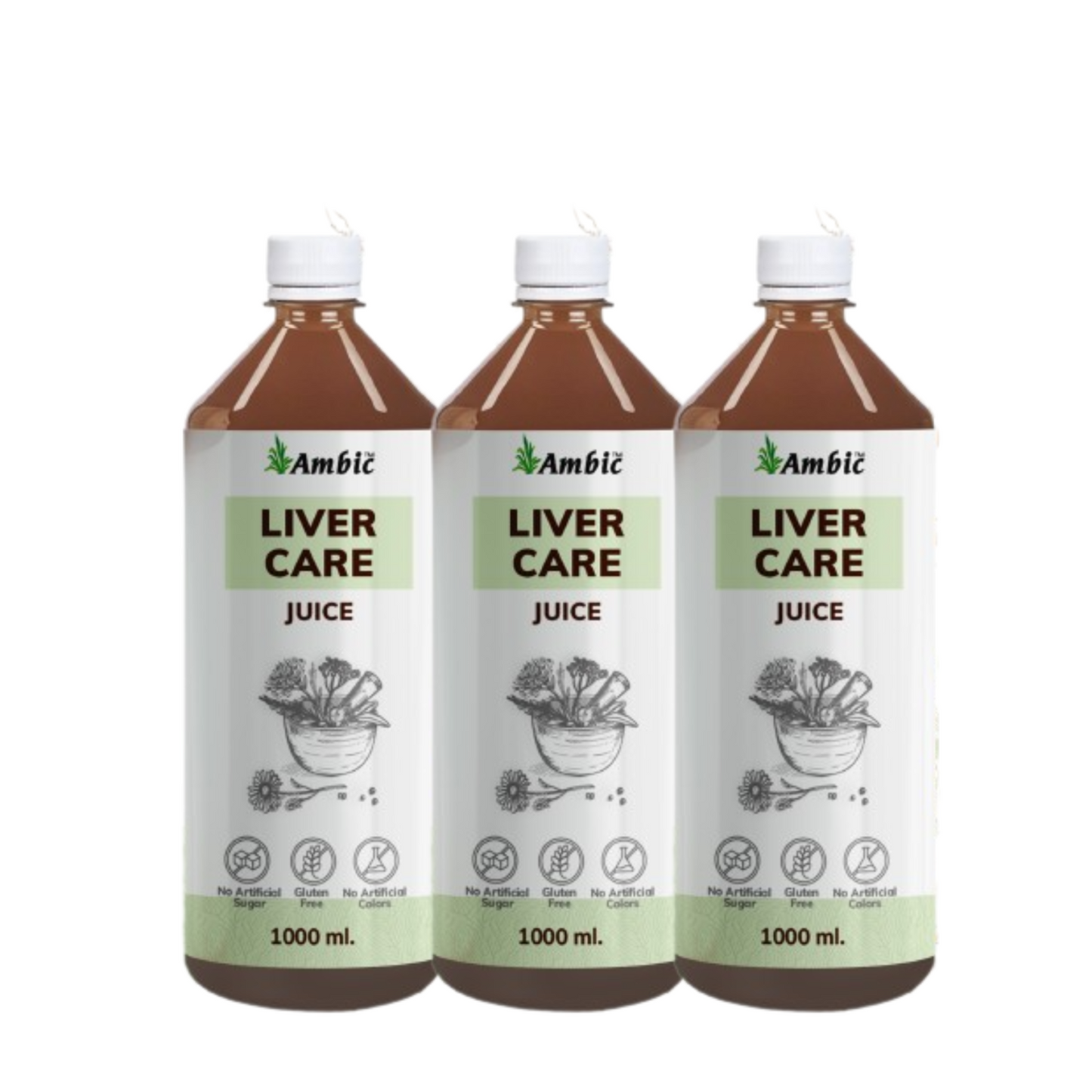 Liver Care Juice for Fatty Liver Detox I Ayurvedic Liver Support with Milk Thistle
