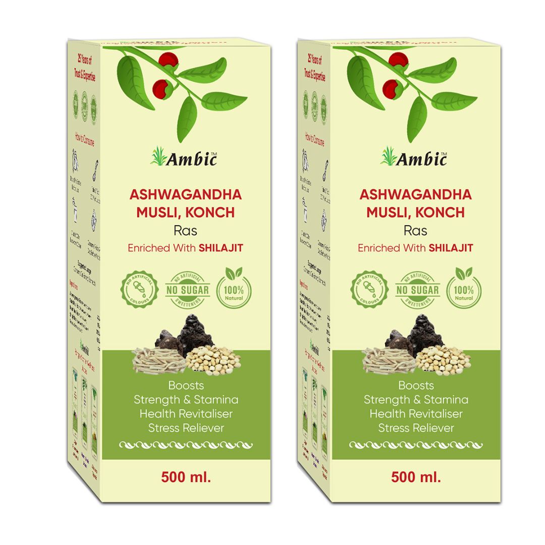 Ashwagandha Shilajit Juice for Stamina Vigor & Lasting Performance