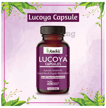 LUCOYA Capsule For Irregular Periods & Menstruation Issues(Pack of 1)