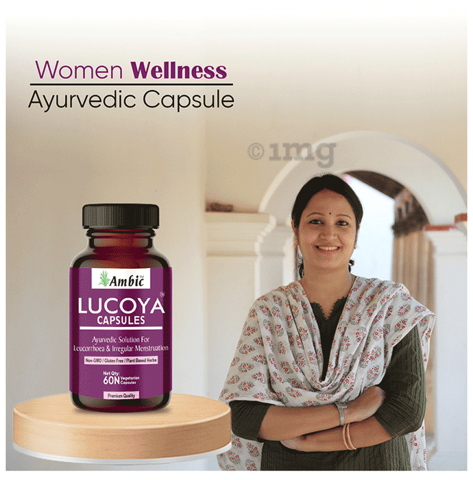 LUCOYA Capsule For Irregular Periods & Menstruation Issues(Pack of 1)