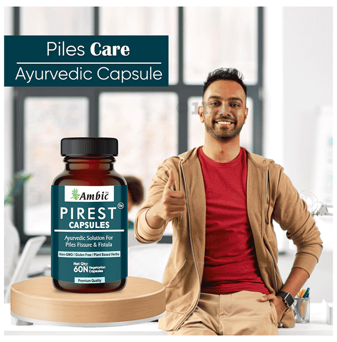 PIREST Capsule For Bleeding Piles & Constipation(Pack of 1)