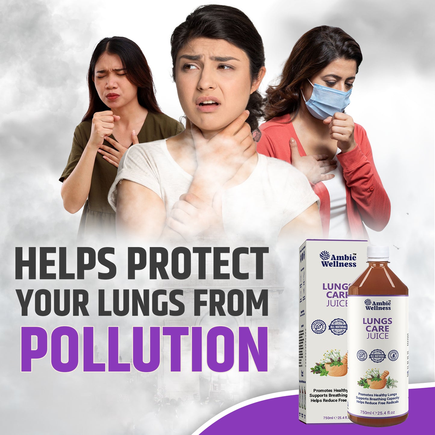 Lungs Care Juice I Cleanses Lungs Naturally