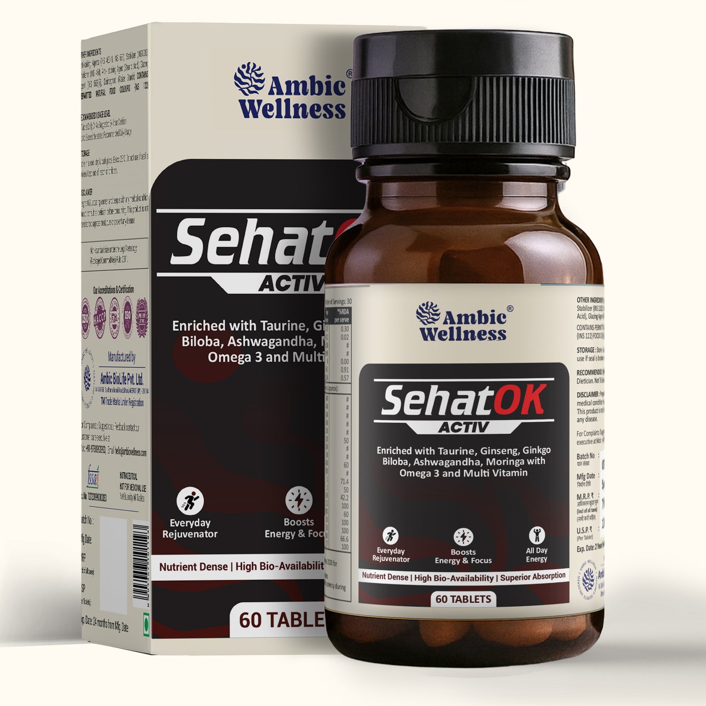 Sehat OK Activ (60 Tablets)