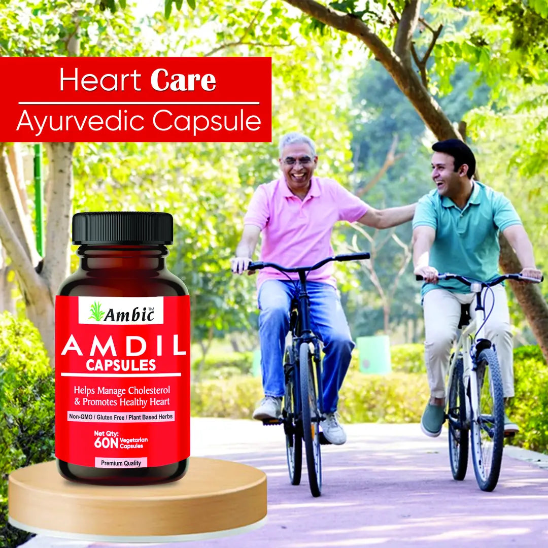 AMDIL Capsule For Healthy Heart|Lowers Bad Cholesterol(Pack of 1)