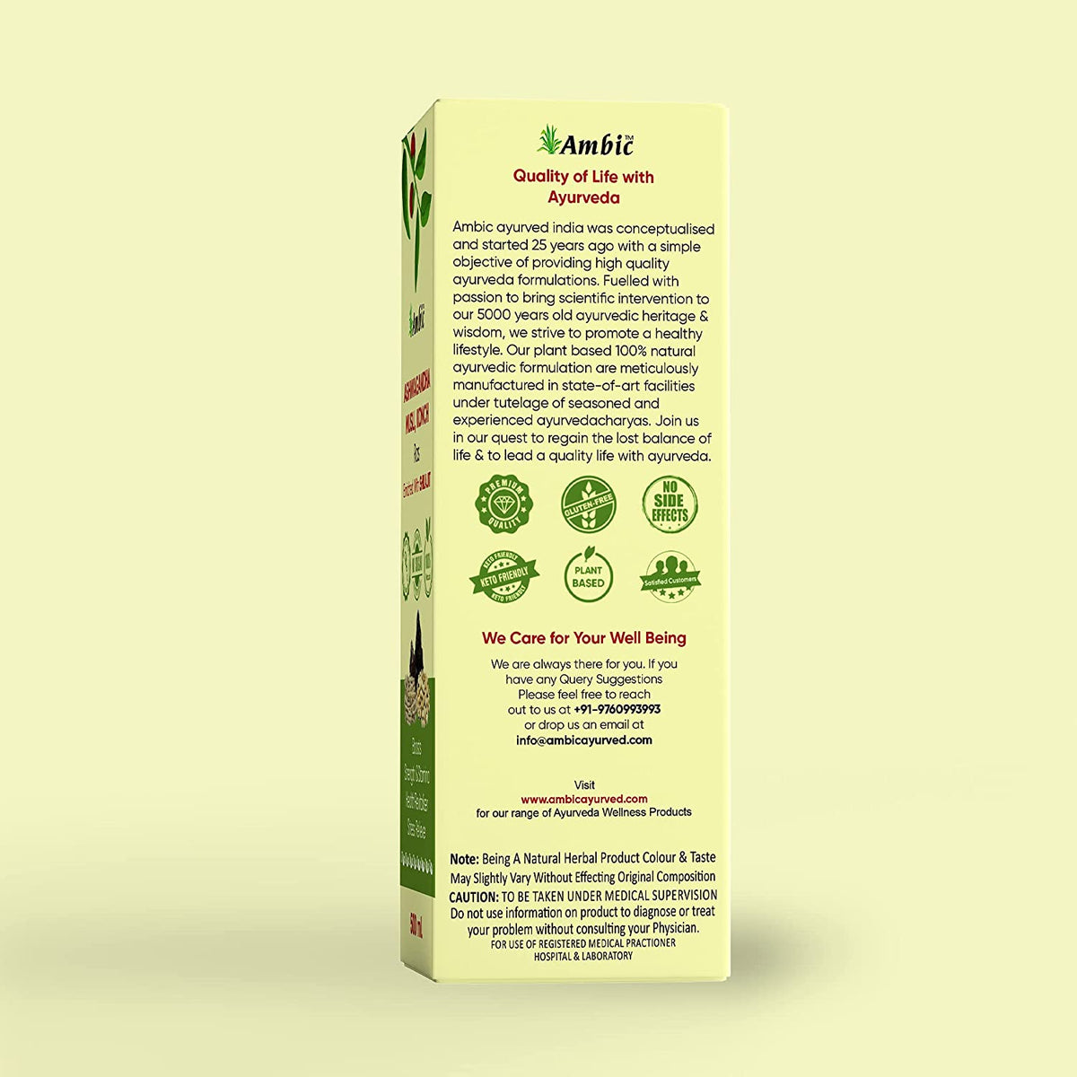 Ashwagandha Musli 750Ml