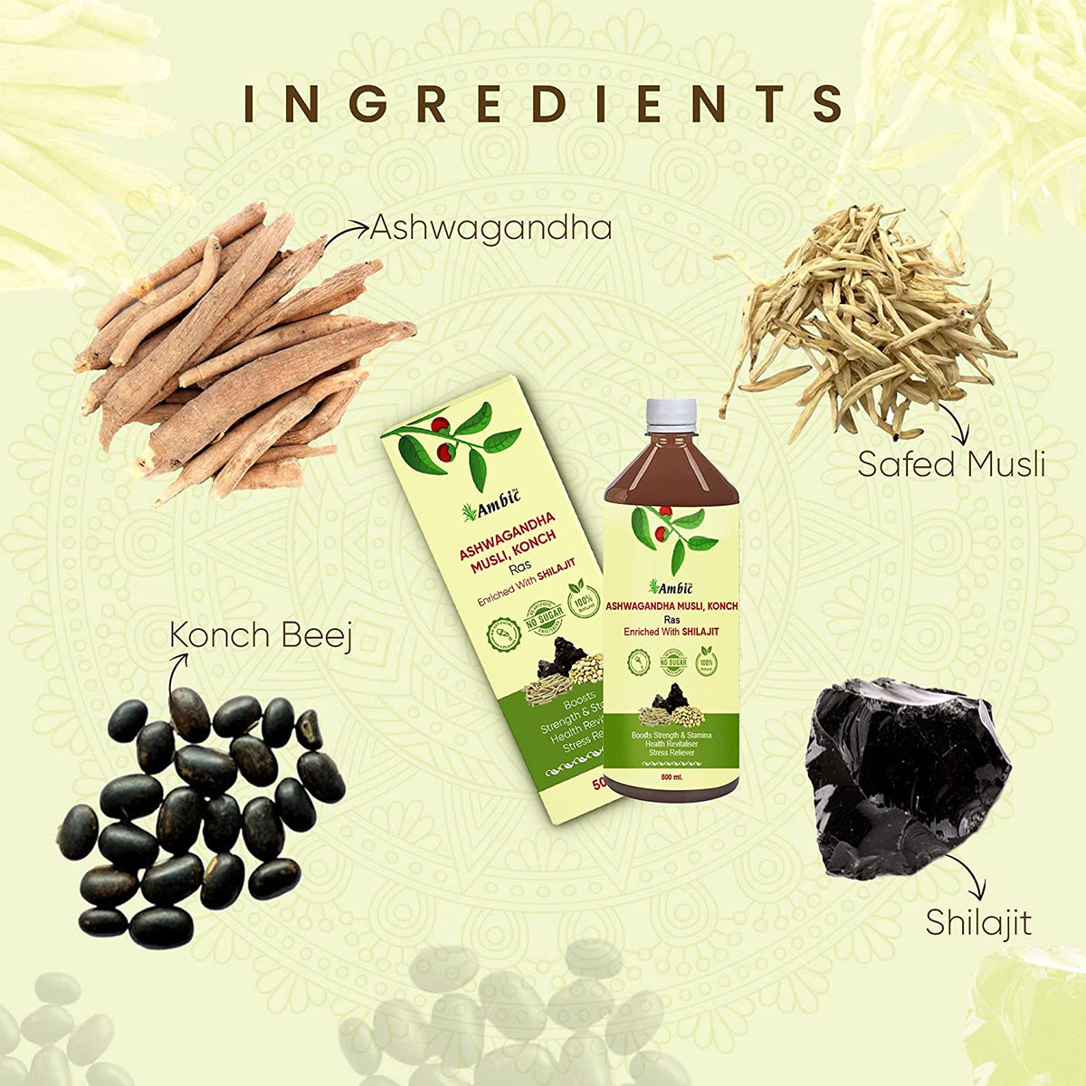 Ashwagandha Musli 750Ml